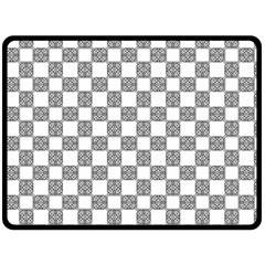 Seamless Tile Derivative Pattern Double Sided Fleece Blanket (large)  by Jancukart