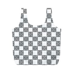 Seamless Tile Derivative Pattern Full Print Recycle Bag (m)