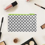 Seamless Tile Derivative Pattern Cosmetic Bag (XS) Back