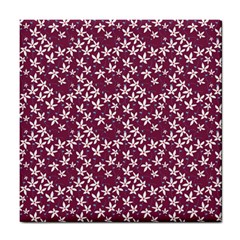 Small Flowers Pattern Tile Coaster