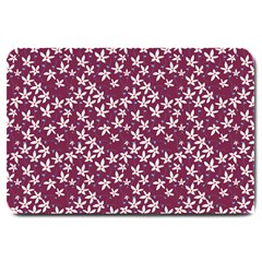 Small Flowers Pattern Large Doormat 