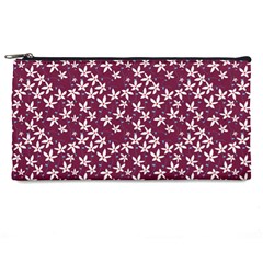 Small Flowers Pattern Pencil Case by Jancukart