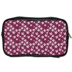 Small Flowers Pattern Toiletries Bag (one Side)