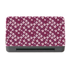 Small Flowers Pattern Memory Card Reader With Cf