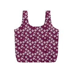 Small Flowers Pattern Full Print Recycle Bag (s)