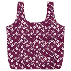 Small Flowers Pattern Full Print Recycle Bag (xl)