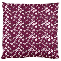 Small Flowers Pattern Standard Flano Cushion Case (two Sides)