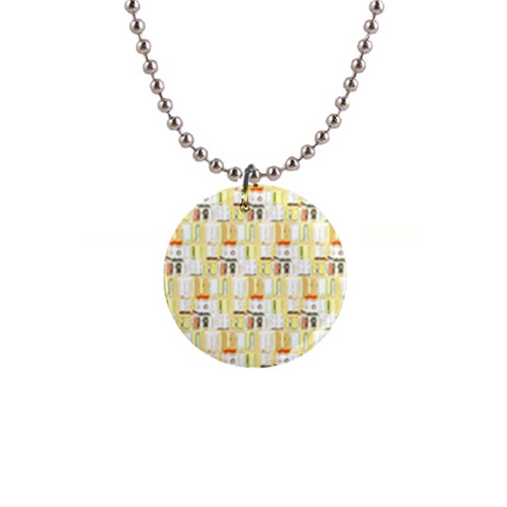 Abstract-pattern 1  Button Necklace