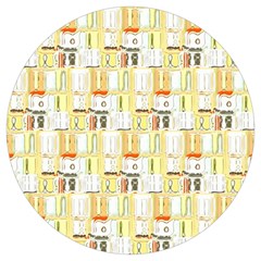 Abstract-pattern Round Trivet