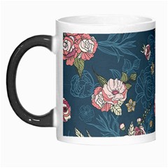 Vintage Flowers Pattern Morph Mug by Jancukart