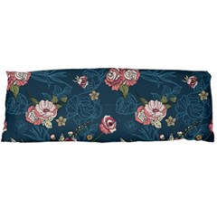 Vintage Flowers Pattern Body Pillow Case Dakimakura (two Sides)