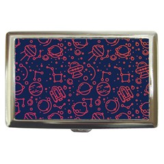 Seamless Space Pattern Cigarette Money Case