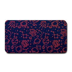 Seamless Space Pattern Medium Bar Mats