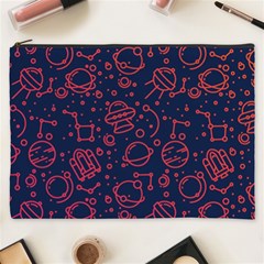 Seamless Space Pattern Cosmetic Bag (xxxl)