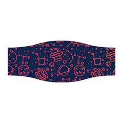 Seamless Space Pattern Stretchable Headband