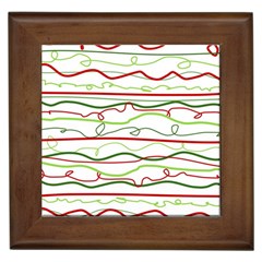 Scribble-pattern Framed Tile