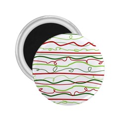 Scribble-pattern 2 25  Magnets