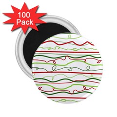 Scribble-pattern 2 25  Magnets (100 Pack) 