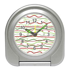 Scribble-pattern Travel Alarm Clock