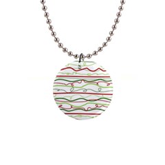 Scribble-pattern 1  Button Necklace by Jancukart