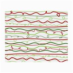 Scribble-pattern Small Glasses Cloth (2 Sides) Front