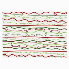 Scribble-pattern Large Glasses Cloth