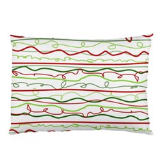 Scribble-pattern Pillow Case