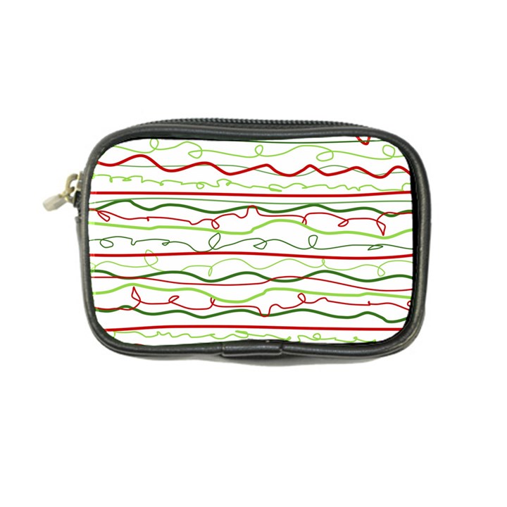 Scribble-pattern Coin Purse