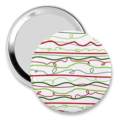 Scribble-pattern 3  Handbag Mirrors