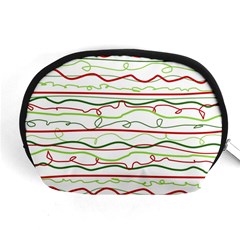 Scribble-pattern Accessory Pouch (medium)