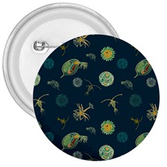 Plankton Pattern- 3  Buttons