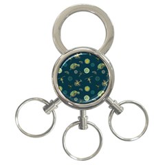 Plankton Pattern- 3-ring Key Chain by Jancukart