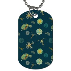 Plankton Pattern- Dog Tag (one Side)