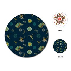 Plankton Pattern- Playing Cards Single Design (round)