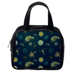 Plankton Pattern- Classic Handbag (one Side)