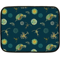 Plankton Pattern- Double Sided Fleece Blanket (mini)  by Jancukart