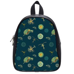 Plankton Pattern- School Bag (small)