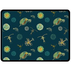 Plankton Pattern- Fleece Blanket (large) 