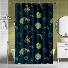 Plankton Pattern- Shower Curtain 48  X 72  (small) 