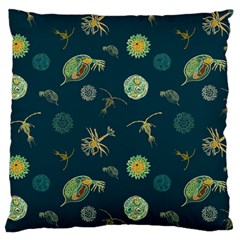 Plankton Pattern- Large Cushion Case (one Side)