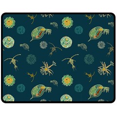 Plankton Pattern- Double Sided Fleece Blanket (medium) 