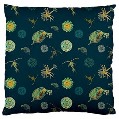 Plankton Pattern- Large Flano Cushion Case (two Sides)