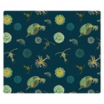 Plankton Pattern- Double Sided Flano Blanket (Small)  50 x40  Blanket Front