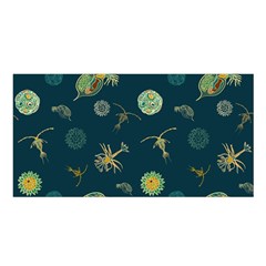 Plankton Pattern- Satin Shawl 45  X 80 