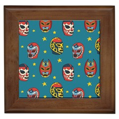 Mask Pattern Framed Tile