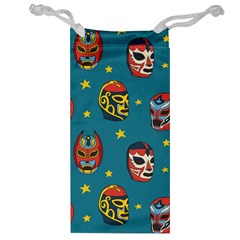 Mask Pattern Jewelry Bag