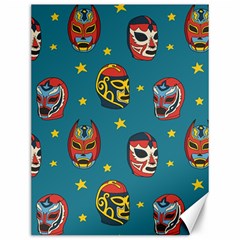 Mask Pattern Canvas 12  X 16 