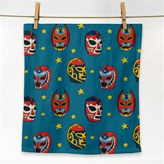 Mask Pattern Face Towel