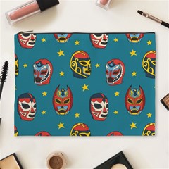 Mask Pattern Cosmetic Bag (xl)