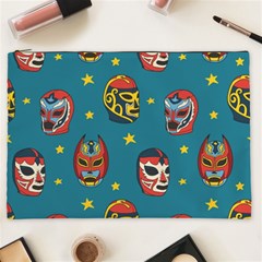 Mask Pattern Cosmetic Bag (xxl)